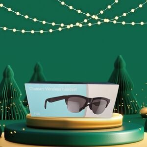 NIB! Black Wireless Glasses Headset